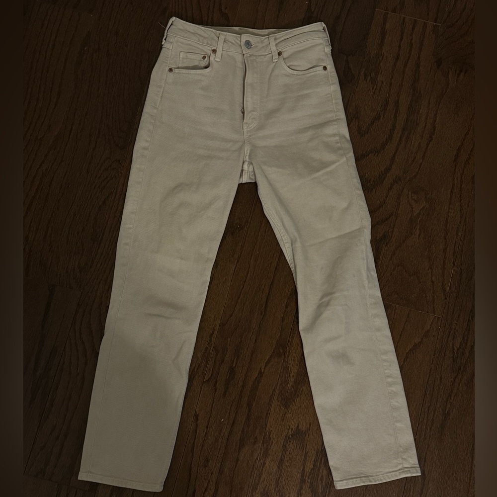 Tan H&M jeans